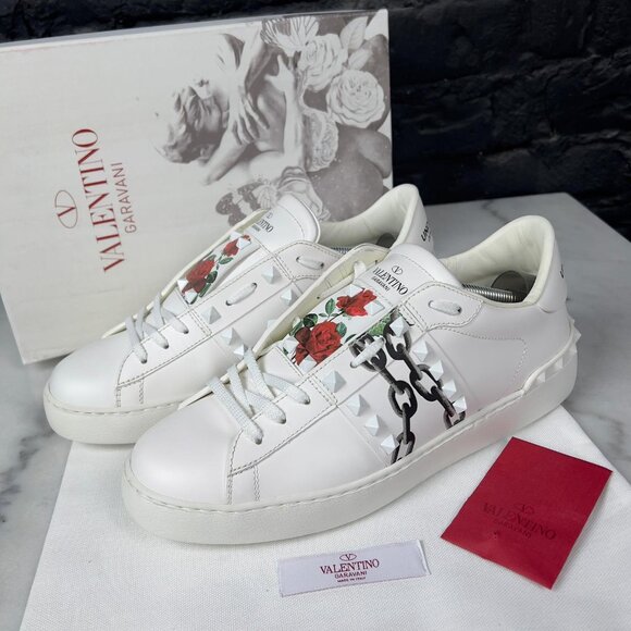 VALENTINO GARAVANI X UNDERCOVER JUN TAKAHASHI Rockstud Sneaker sz 40.5 10.5 US - Picture 1 of 17